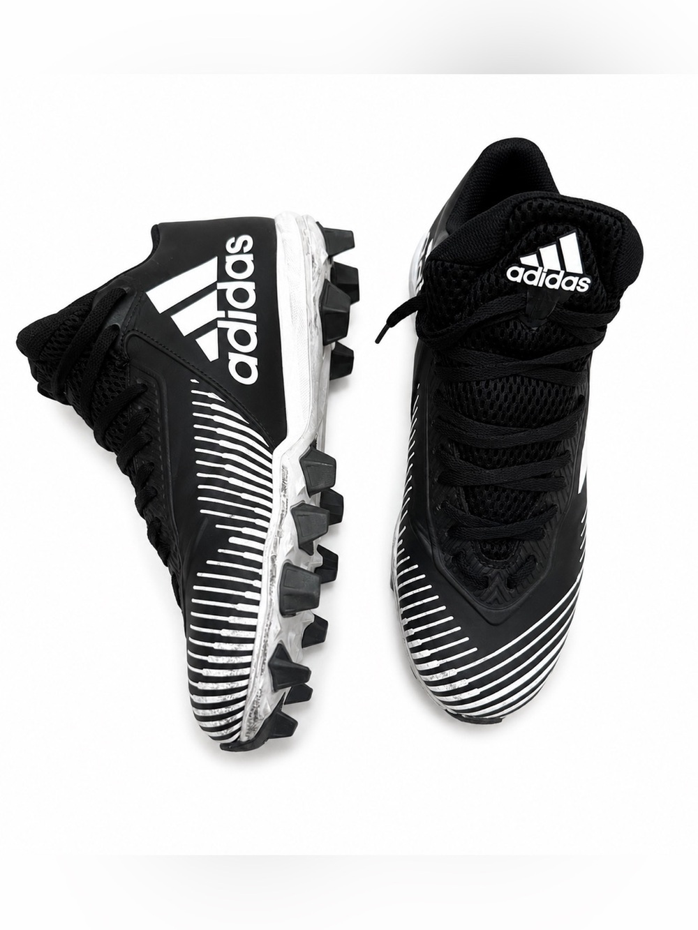 adidas Freak MD 20 Football Cleats Black/White EF3484 Men’s Size 8.5 - Picture 3 of 4